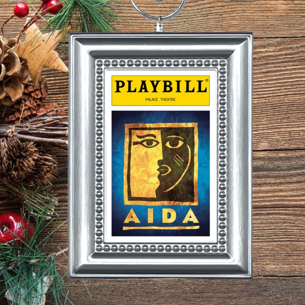 Aida‎ Broadway Musical Playbill Christmas Tree Ornament